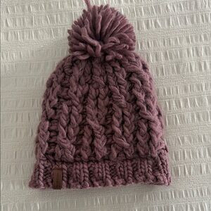 Burton Kids Chunky Knit Beanie - Mauve